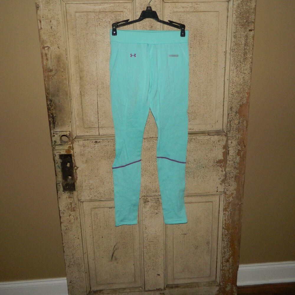 Under Armour 2.0 Base Layer Waffle Thernal Leggings Wms Size S (EE-22)
